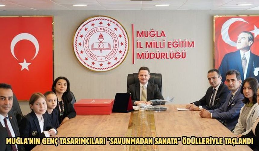 Muğla’nın genç tasarımcıları "Savunmadan sanata" ödülleriyle taçlandı