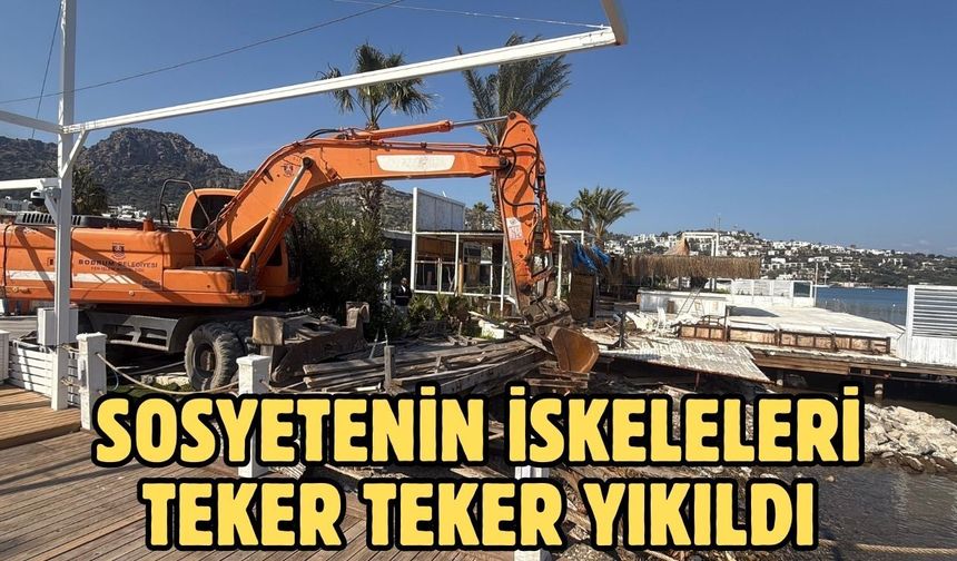 Sosyetenin iskeleleri teker teker yıkıldı