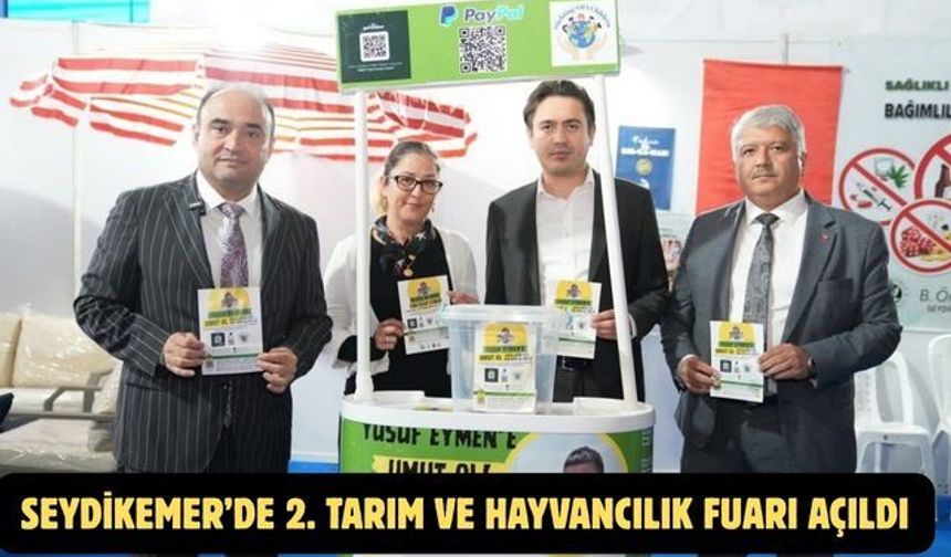 Seydikemer’de 2. Tarım Ve Hayvancılık Fuarı açıldı