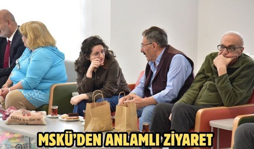 MSKÜ’den anlamlı ziyaret