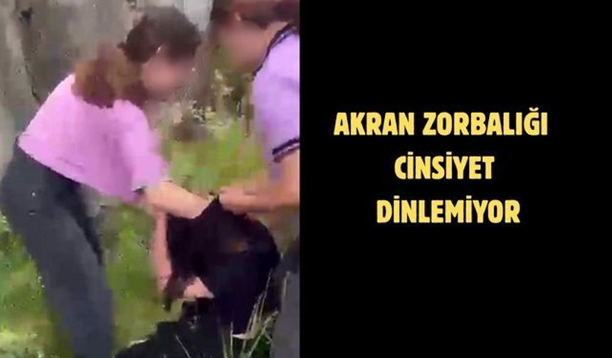 Akran zorbalığı cinsiyet dinlemiyor