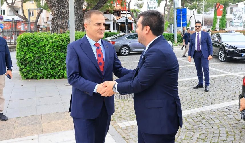Adalet Bakanlığı heyeti, Vali Akbıyık ile görüştü