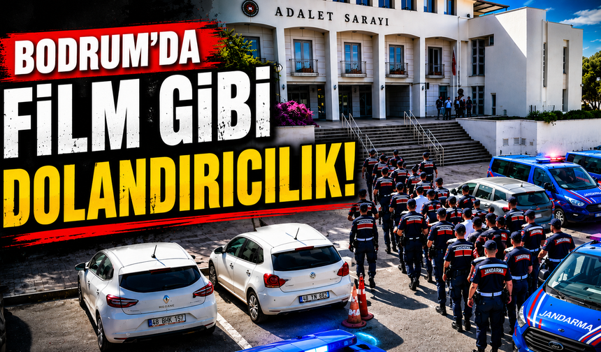 Bodrum'da film gibi dolandırıcılık