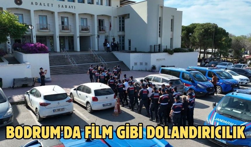Bodrum'da film gibi dolandırıcılık