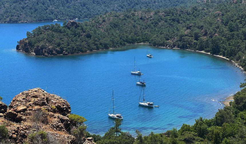 Muğla yerli turistle "çifte bayram" etti