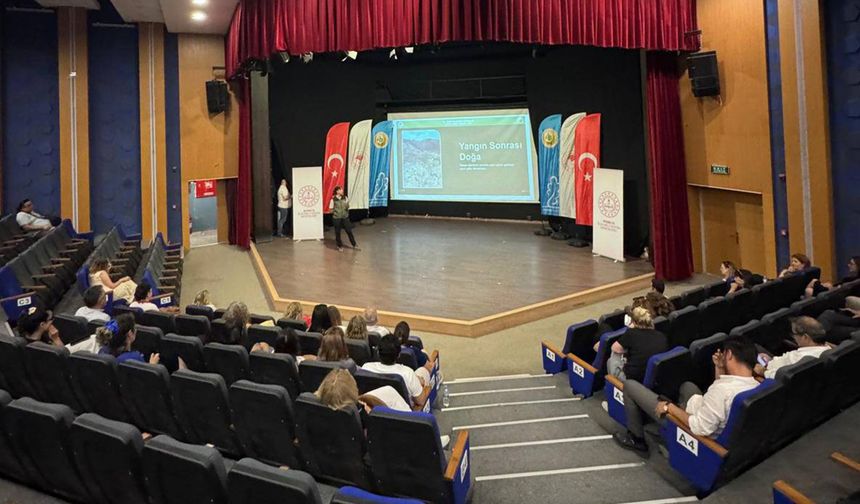 Öğretmenlere orman yangınları farkındalık eğitimi