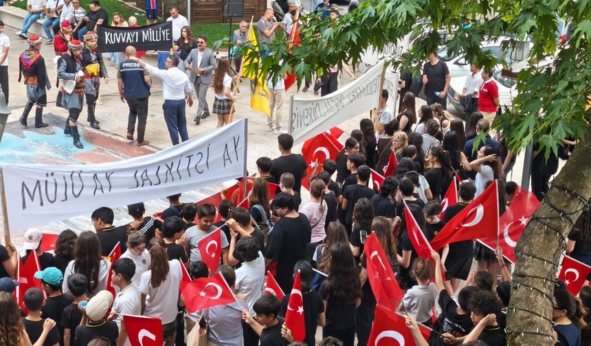 Menteşe’de milli mücadele ruhu yeniden canlandı