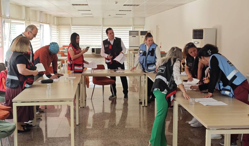 Menteşe Devlet Hastanesi Afet ve Acil durumlara karşı teyakkuzda