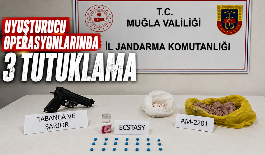 Uyuşturucu operasyonlarında 3 tutuklama