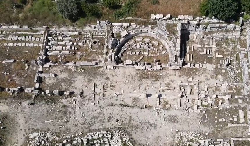 Stratonikeia Antik Kenti'nde buluntuların üçte birini Türk dönemi eserleri oluşturuyor