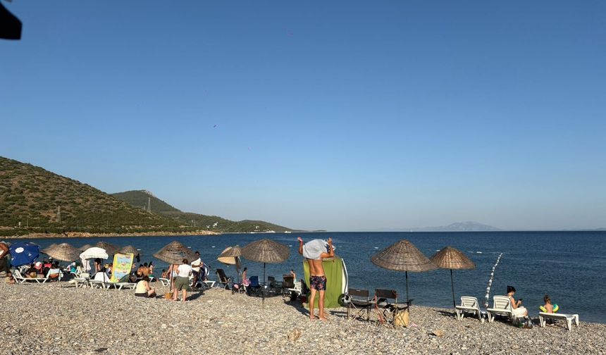 Sıcak Havadan Bunalanların Adresi Gerenkuyu Sahili Oldu