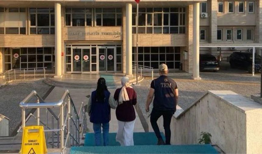 Kesinleşmiş hapis cezası bulunan FETÖ silahlı terör öğürtü üyesi kadın yakalandı