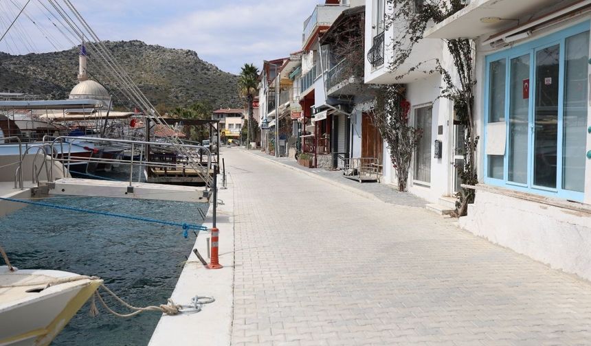 Bozburun sahili yeni yüzüne kavuştu