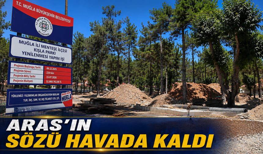 ARAS’IN SÖZÜ HAVADA KALDI