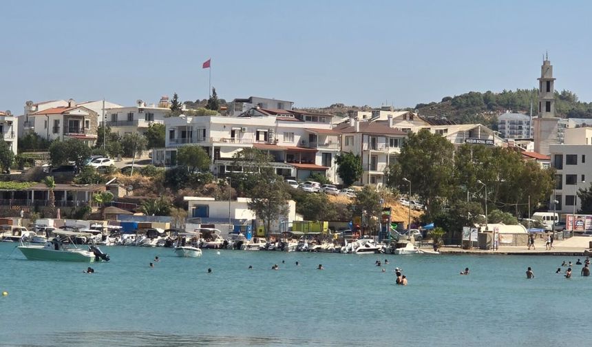 Muğla'nın Datça ilçesi temmuzu yoğun geçirdi