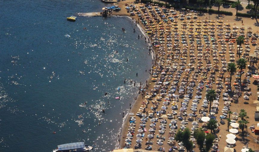 Muğla'ya gelen yabancı turist sayısında yüzde 7 düşüş