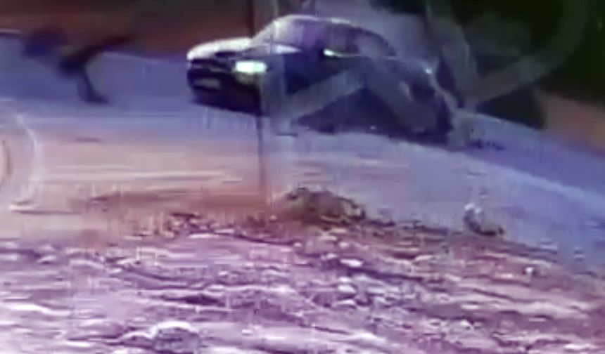Motosiklet sürücüsünün öldüğü kazanın görüntüleri ortaya çıktı