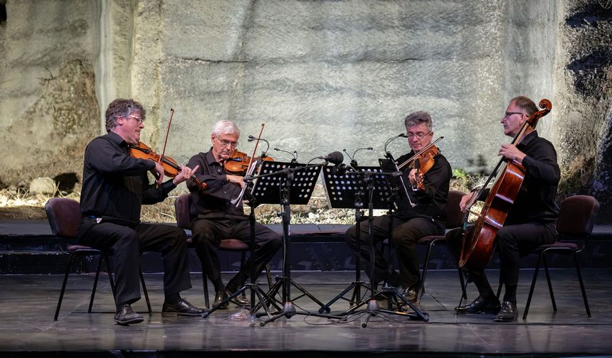 Macar Somogyi Quartet Gümüşlük Müzik Festivali'nde sahne aldı