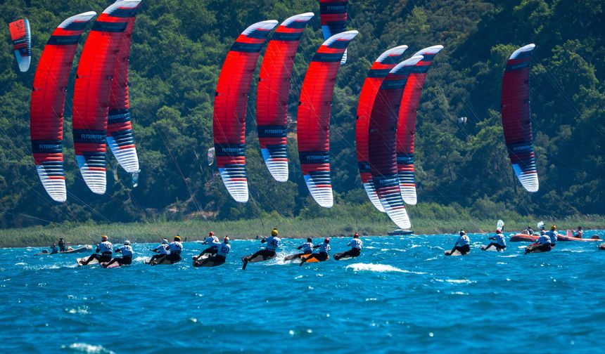 Gökova Körfezi'nde Formula Kite Avrupa Şampiyonası heyecanı