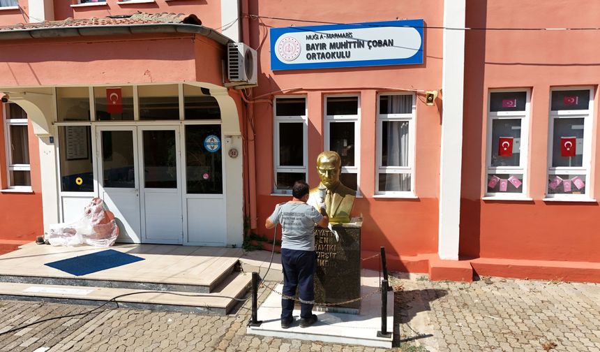 Marmaris’te okullar yeni döneme hazır