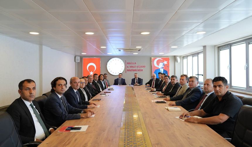 Muğla’da eğitim öğretim yılı planlamaları değerlendirildi