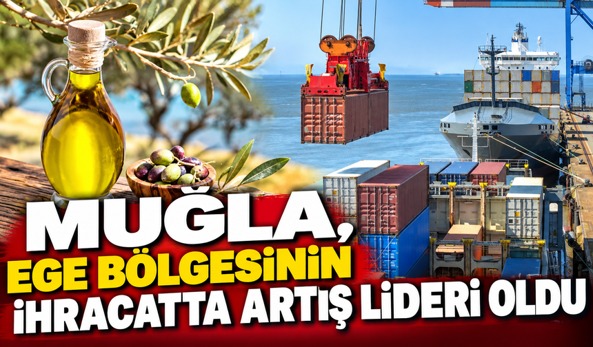 Muğla, Ege Bölgesinin ihracat artış lideri
