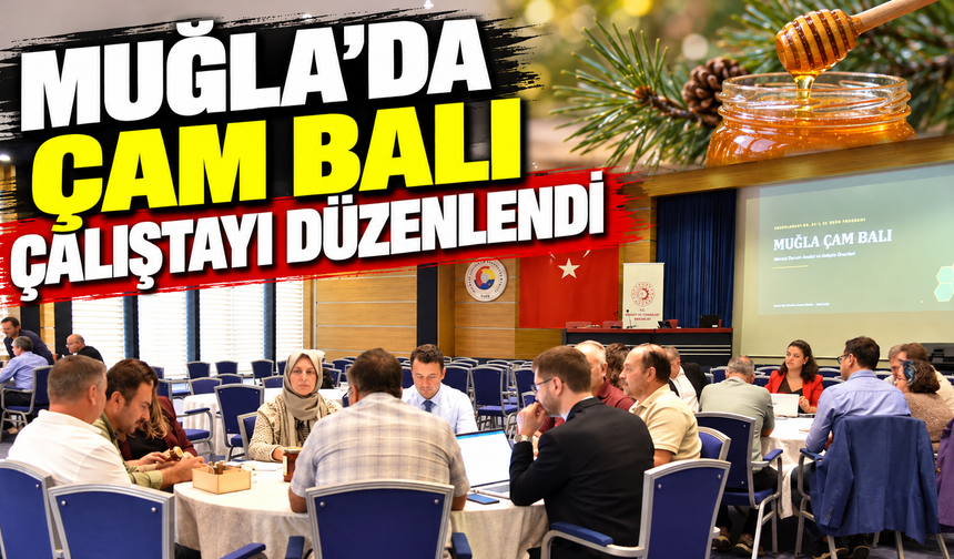 Muğla’da Çam Balı Çalıştayı düzenlendi