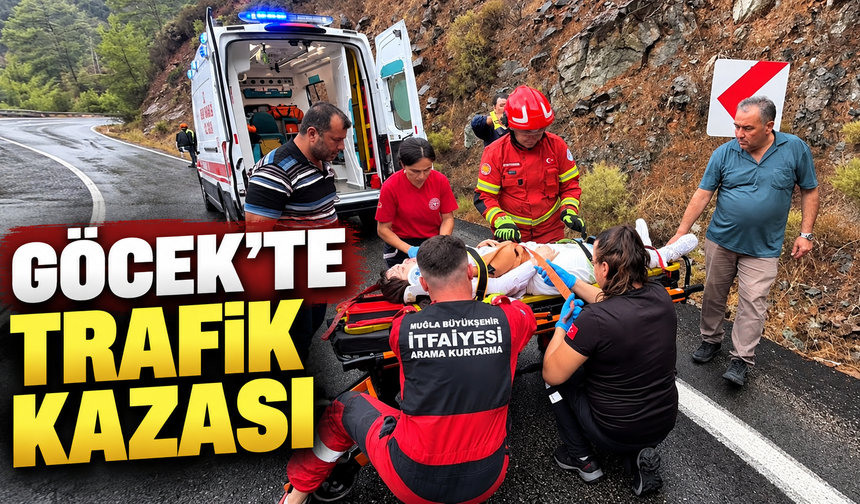 Göcek’te trafik kazası