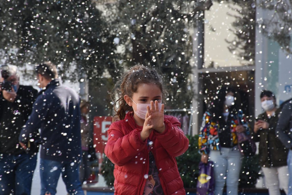 Bodrum'da 'suni kar' sürprizi