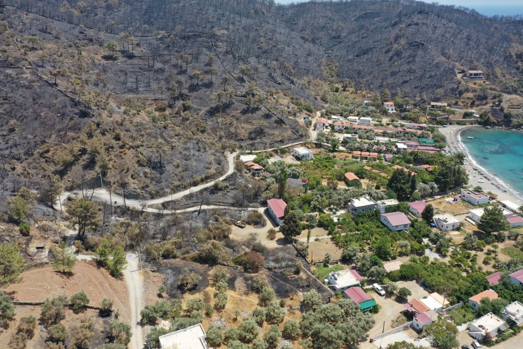 Bodrum Kaymakamı Bekir Yılmaz, yangınla mücadeleyi anlattı