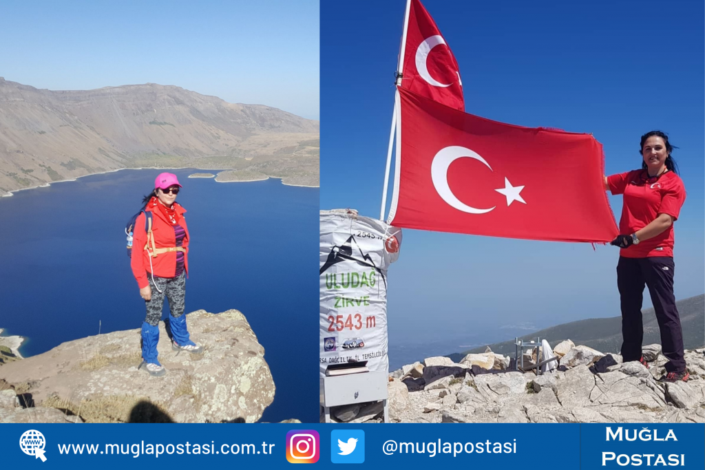 81 İL 81 ZİRVE PROJESİNDE 47. DURAĞI MUĞLA "PROJENİN TEK KADIN DAĞCISI"