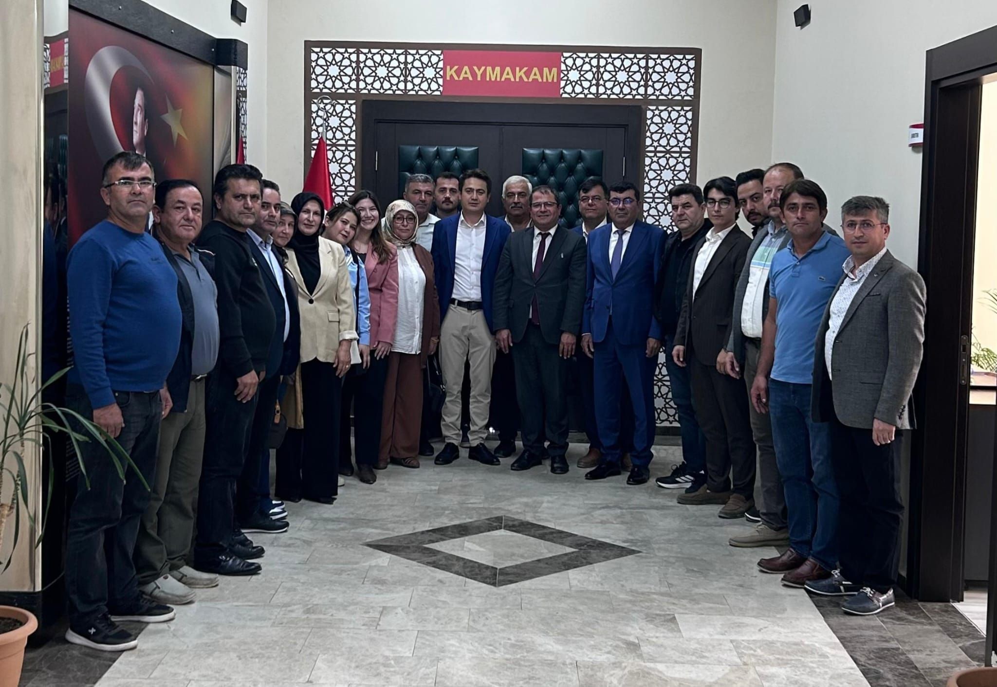 MHP Seydikemer İlçe Teşkilatından Kaymakam Dilekli'ye ziyaret