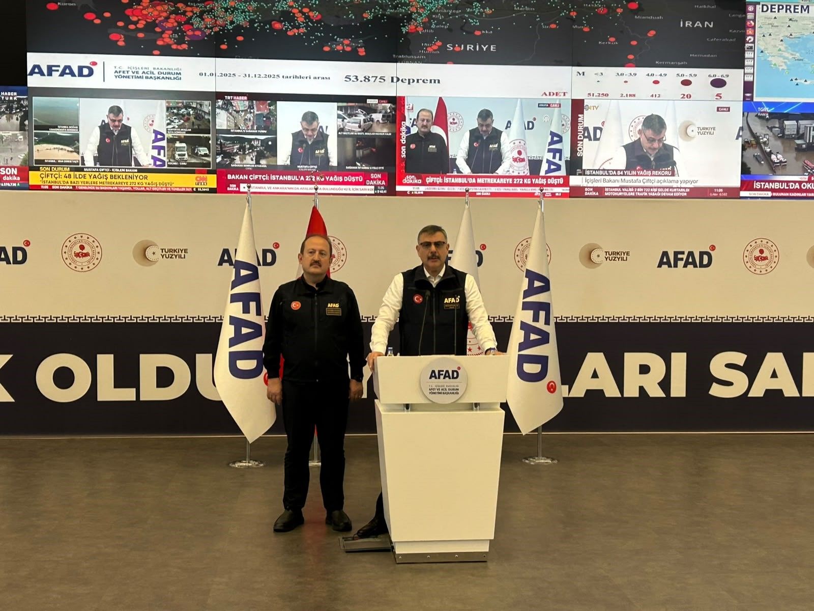 İçişleri Bakanı Çiftçi: "Mahsur kalan 2 bin 727 vatandaşımız sağ salim tahliye edilmiştir"